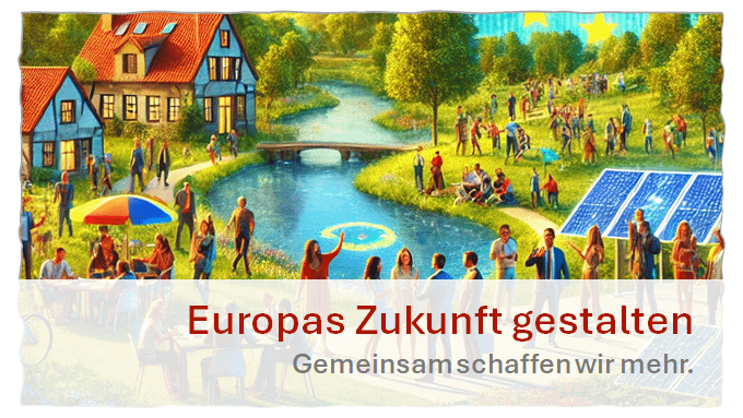 Europas Zukunft gestalten. Gemeinsam schaffen wir mehr.